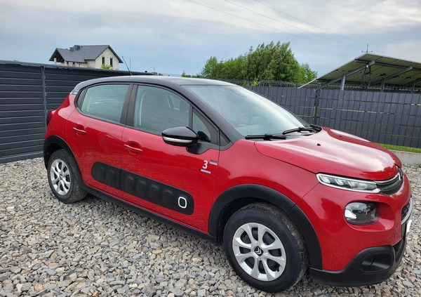 Citroen C3 cena 23500 przebieg: 94000, rok produkcji 2019 z Dobra małe 407